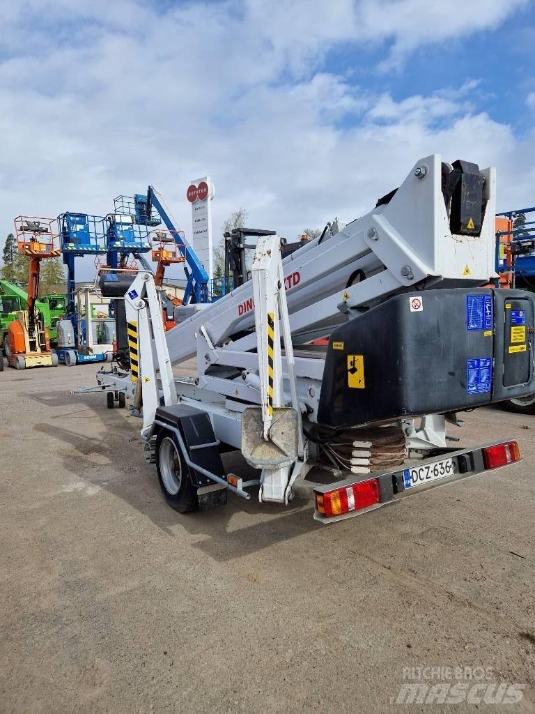 Dino 260 XTD Εναέριες πλατφόρμες τοποθετημένες σε ρυμούλκα