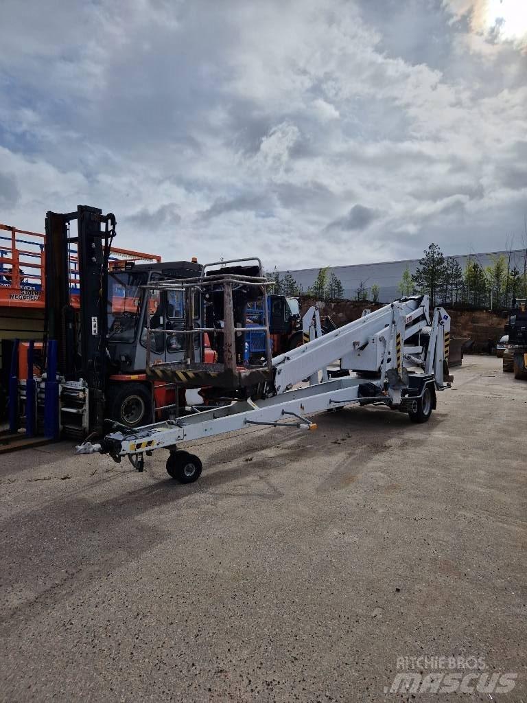 Dino 260 XTD Εναέριες πλατφόρμες τοποθετημένες σε ρυμούλκα