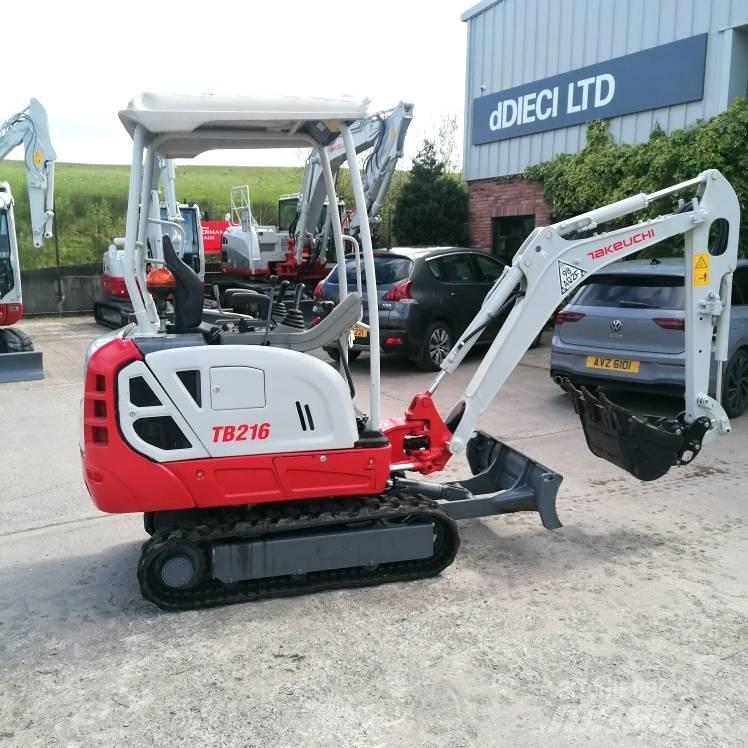 Takeuchi TB216 Εκσκαφάκι (διαβολάκι) < 7t