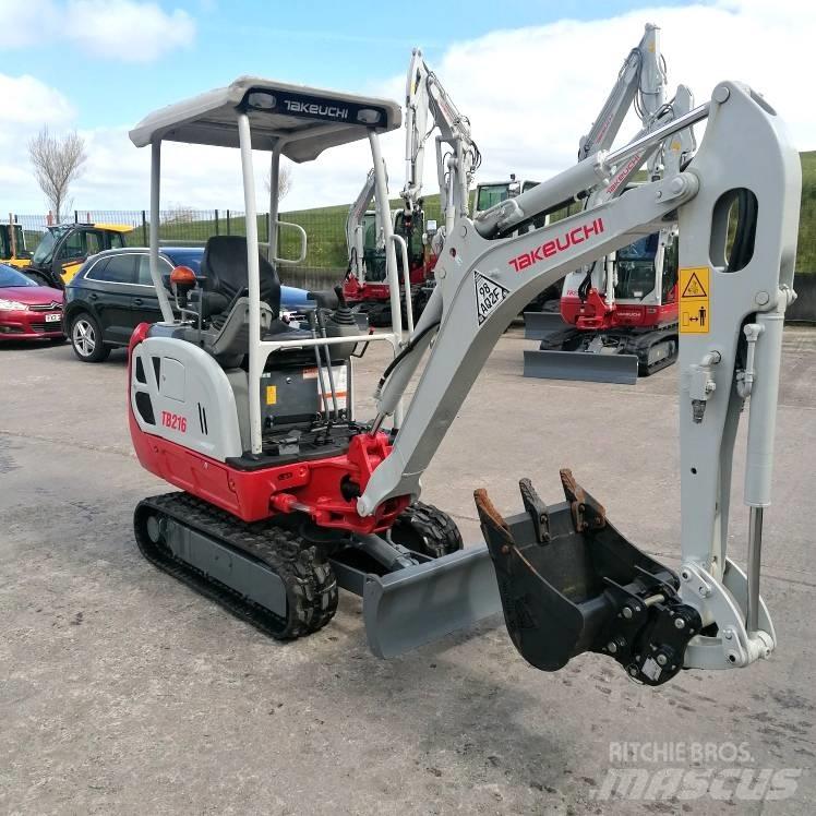 Takeuchi TB216 Εκσκαφάκι (διαβολάκι) < 7t