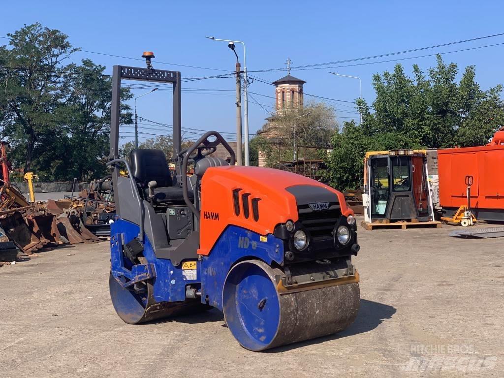 Hamm HD 8 VV Οδοστρωτήρες διπλού κυλίνδρου
