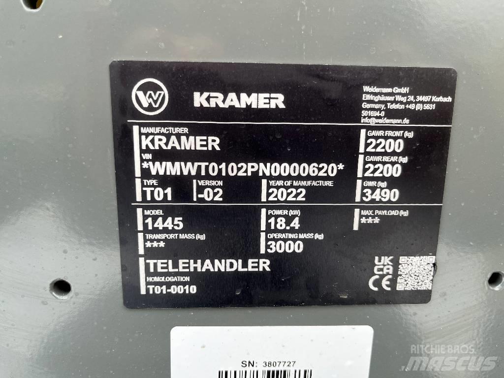 Kramer 1445 Τηλεσκοπικοί τροχοφόροι φορτωτές