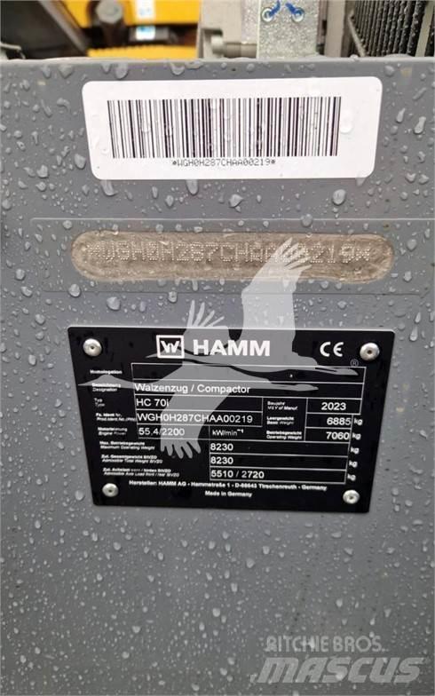 Hamm HC70i Οδοστρωτήρες μονού κυλίνδρου