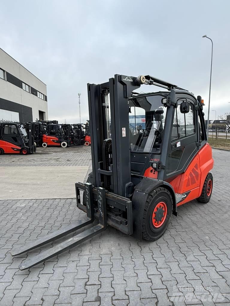 Linde H50T/394-02 Περονοφόρα ανυψωτικά κλαρκ με φυσικό αέριο LPG