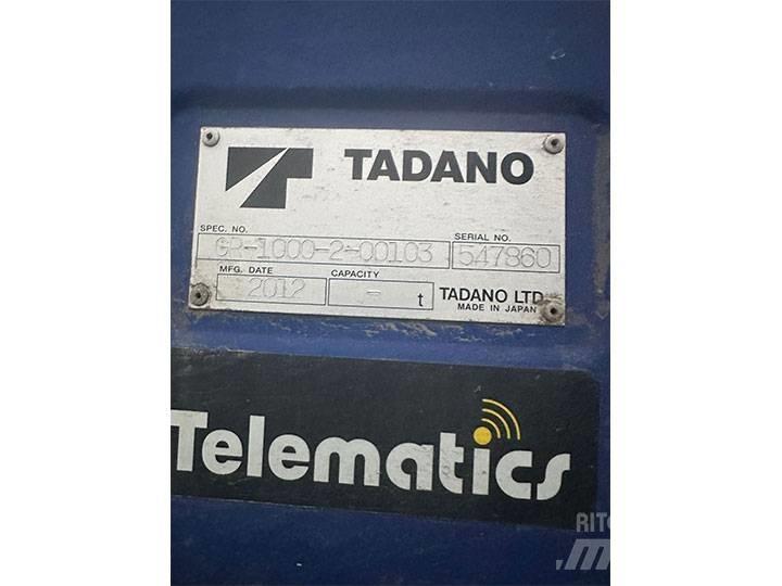 Tadano GR-1000XL Γερανοί ανώμαλου εδάφους