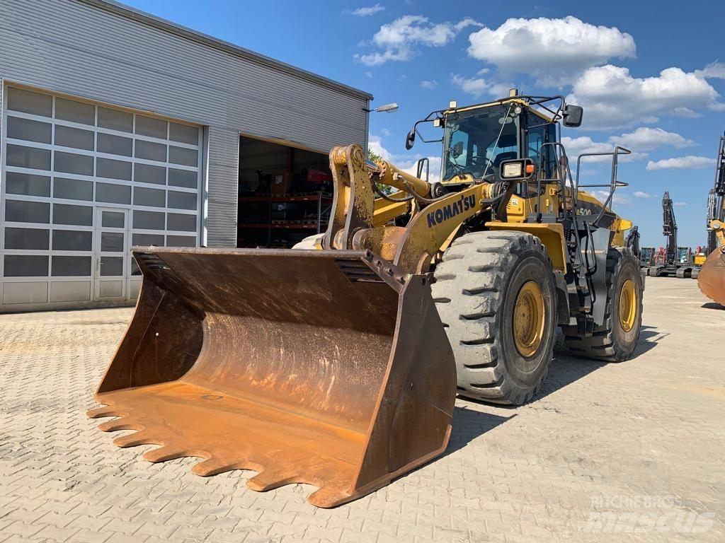 Komatsu WA 500-7 Φορτωτές με λάστιχα (Τροχοφόροι)