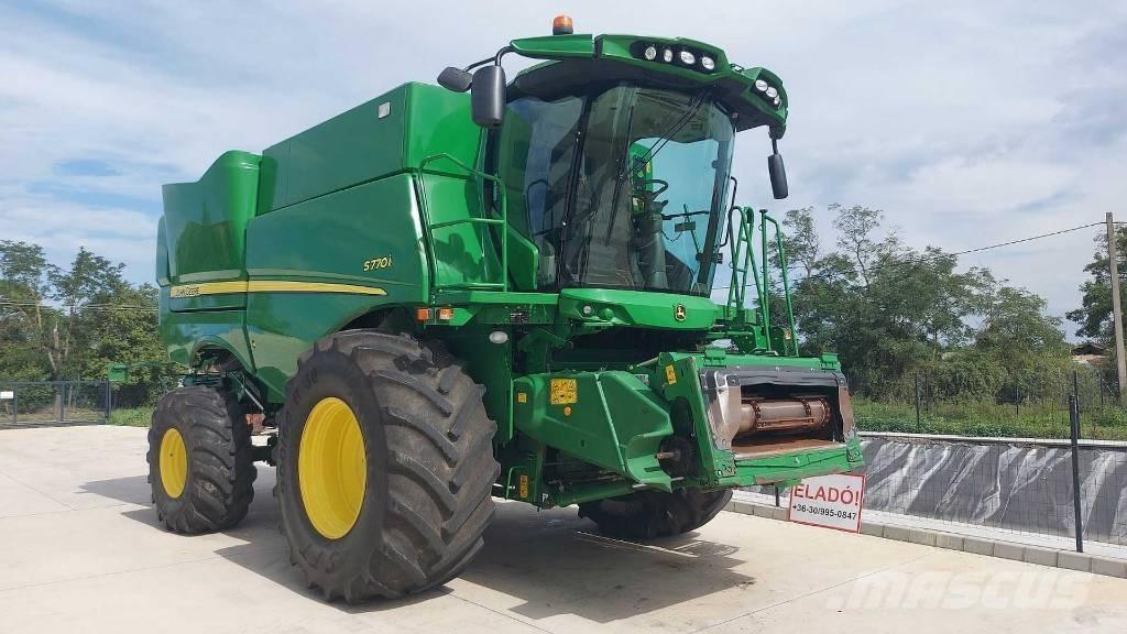 John Deere S770i Θεριζοαλωνιστικές μηχανές