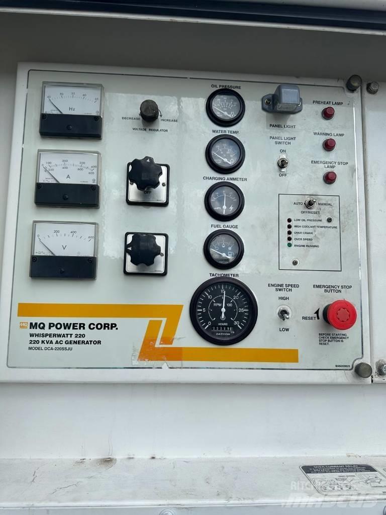 MultiQuip DCA220SSJU Γεννήτριες ντίζελ