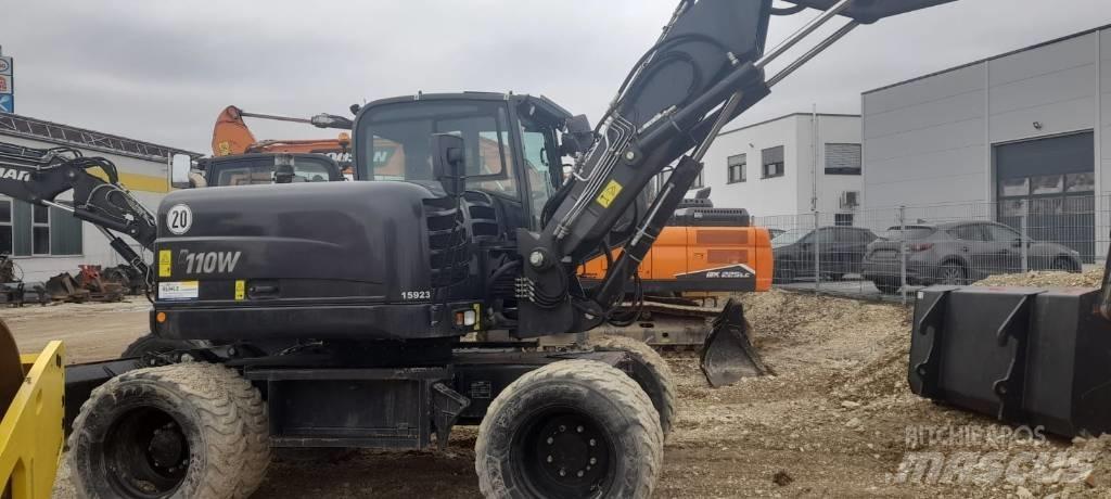 Yanmar B 110 W Εκσκαφείς με τροχούς - λάστιχα