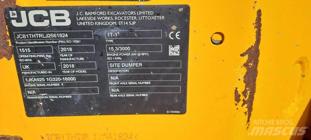JCB 1 T Dumpers εργοταξίου