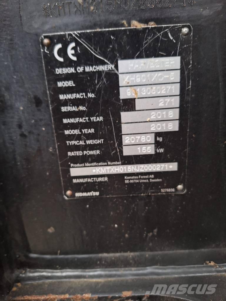 Komatsu 901 XC Θεριζοαλωνιστικές μηχανές