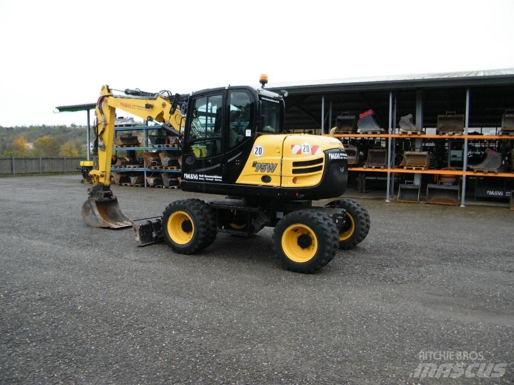 Yanmar B95W Εκσκαφείς με τροχούς - λάστιχα