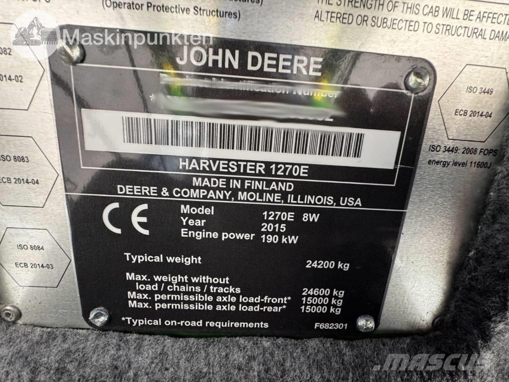 John Deere 1270 E Θεριζοαλωνιστικές μηχανές