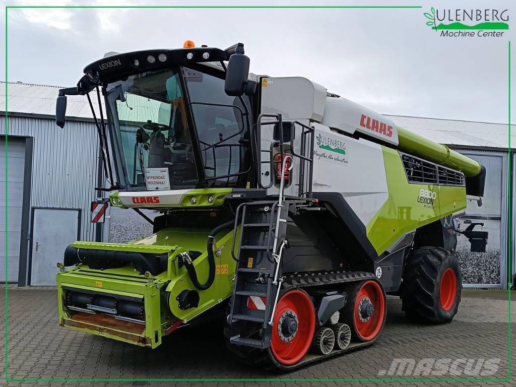 CLAAS Lexion 8800 TT Θεριζοαλωνιστικές μηχανές