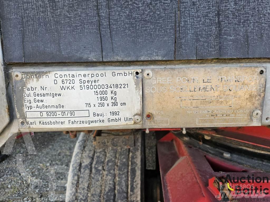 Krone AZ Επίπεδες/πλευρικώς ανοιγόμενες ρυμούλκες