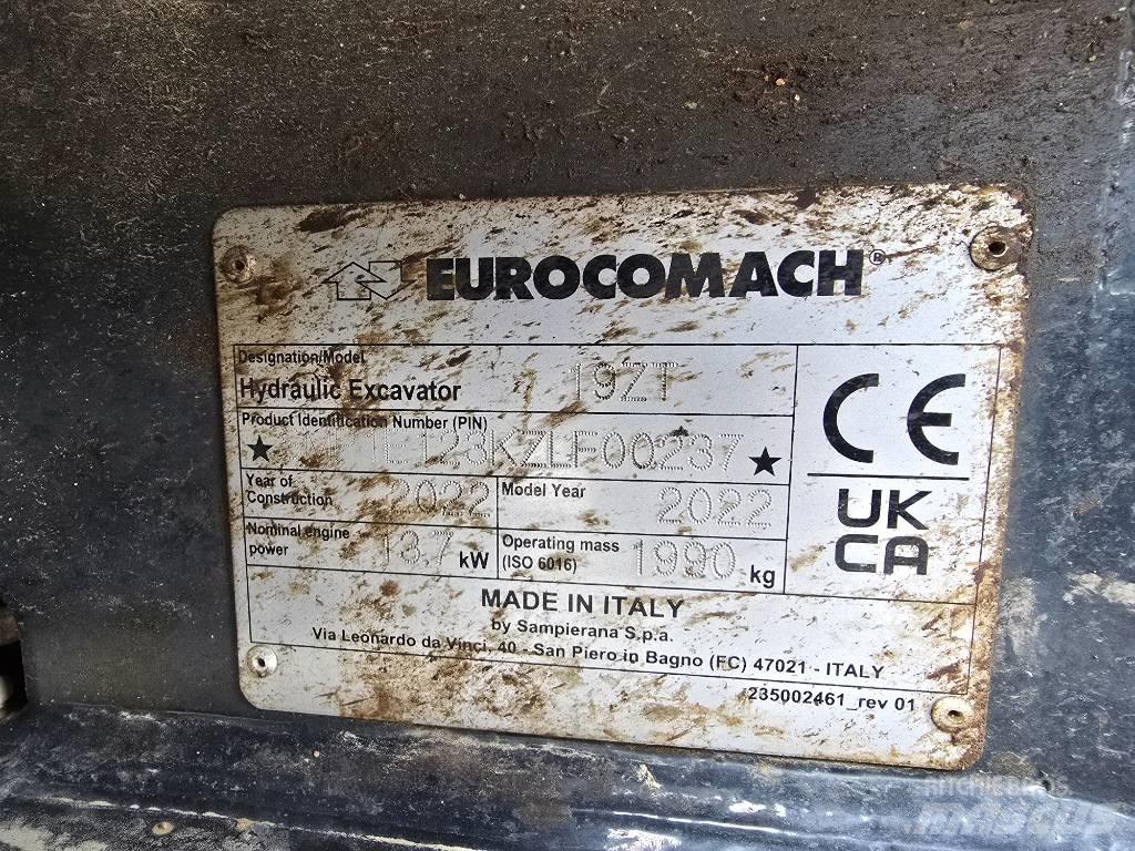 Eurocomach 19 ZT Εκσκαφάκι (διαβολάκι) < 7t