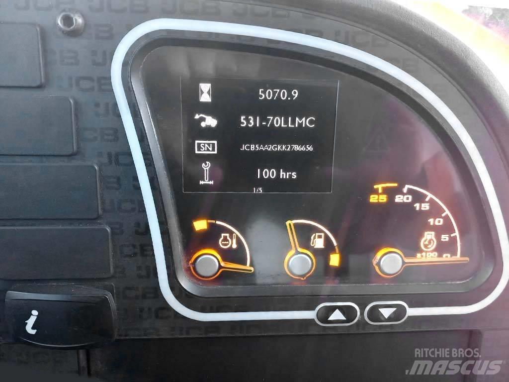 JCB 531-70 Συστήματα τηλεχειρισμού για τη γεωργία