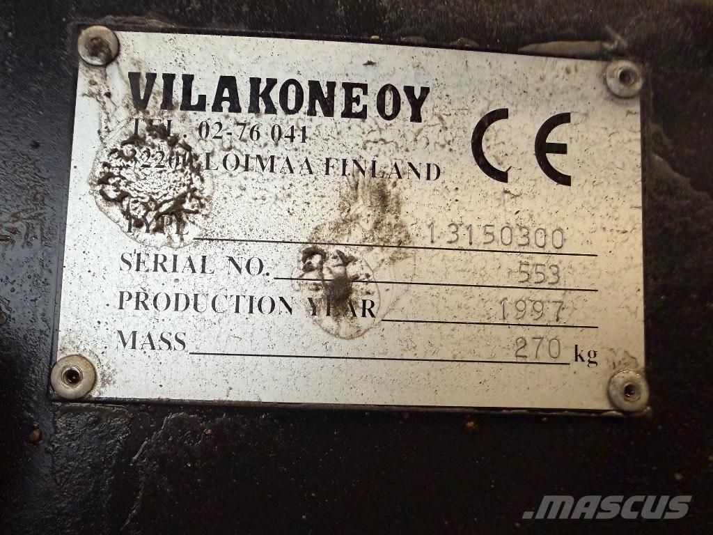 Vila Hiekoitin Προσαρτούμενα εξαρτήματα τρακτέρ μικρών διαστάσεων