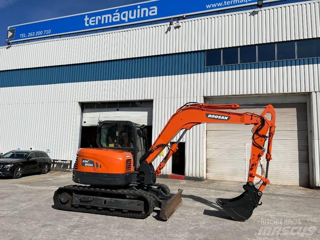 Doosan DX 80 R Μίνι εκσκαφείς 7t - 12t
