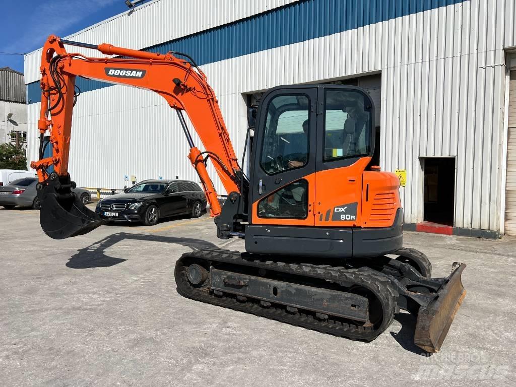 Doosan DX 80 R Μίνι εκσκαφείς 7t - 12t