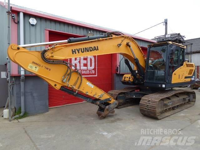 Hyundai HX160L Εκσκαφείς με ερπύστριες