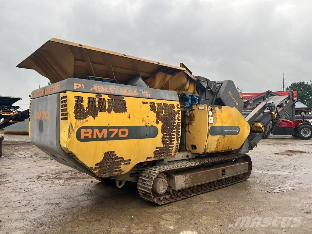 Rubble Master RM 70 Κινητοί σπαστήρες