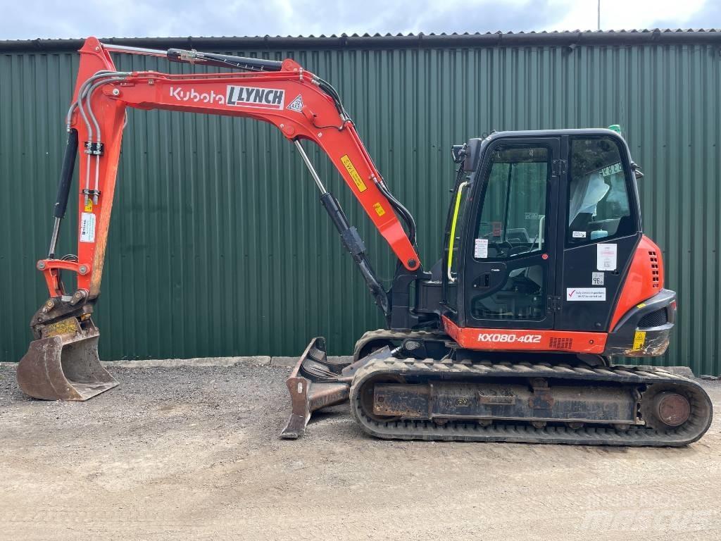 Kubota KX 080-4 Μίνι εκσκαφείς 7t - 12t