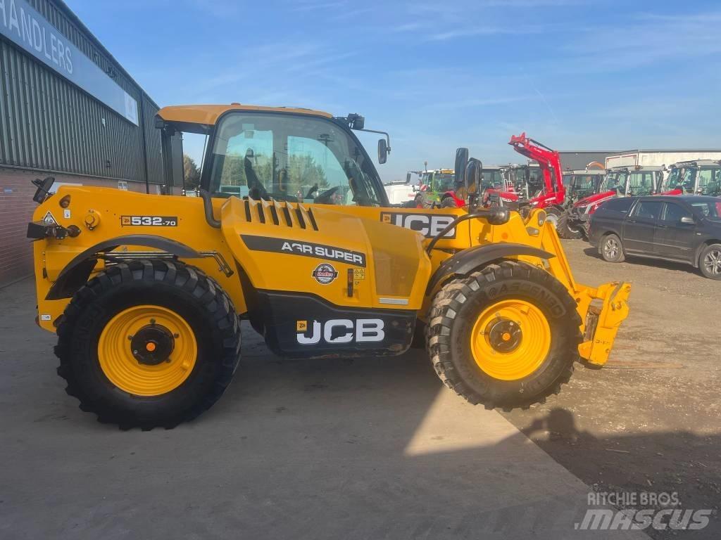 JCB 532 Συστήματα τηλεχειρισμού για τη γεωργία