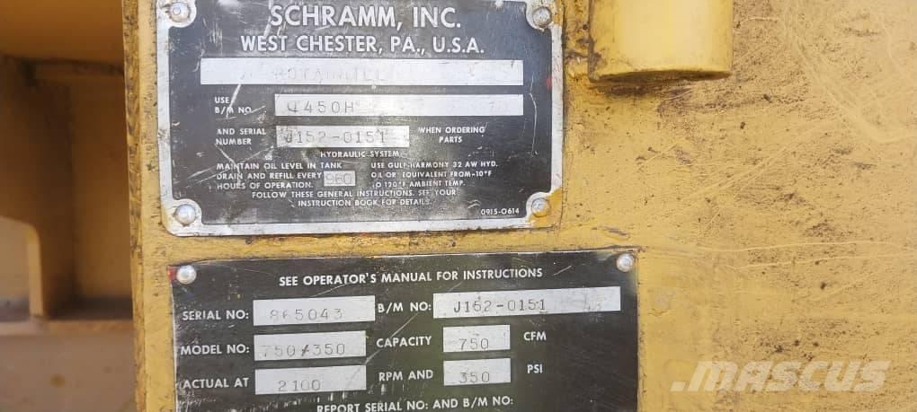  Schramm T450 RC Εξοπλισμός επιφανειακών γεωτρήσεων