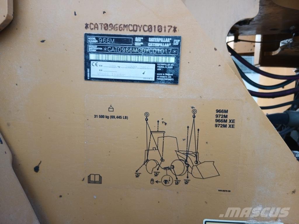 CAT 966 M Φορτωτές με λάστιχα (Τροχοφόροι)