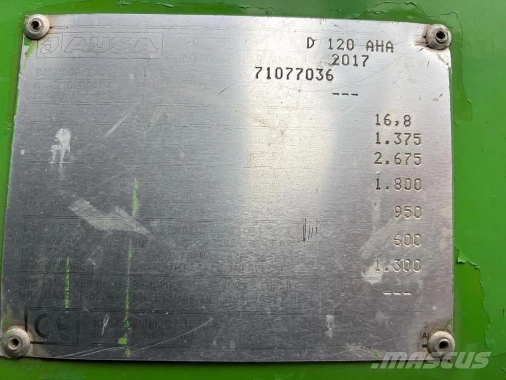 Ausa D120AHA Σπαστό Dump Truck ADT