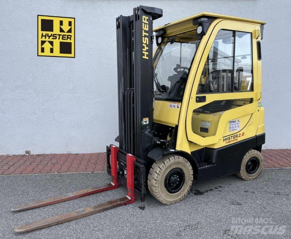 Hyster H2.0FTS Περονοφόρα ανυψωτικά κλαρκ με φυσικό αέριο LPG