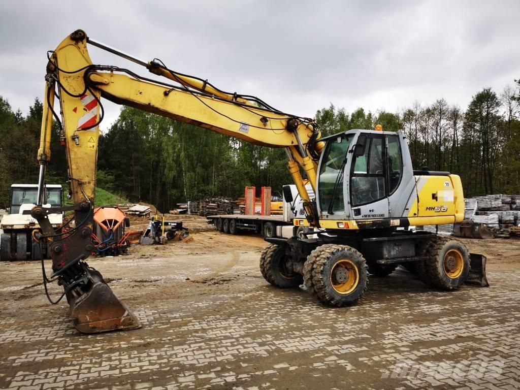 New Holland MH 5.6 Εκσκαφείς με τροχούς - λάστιχα
