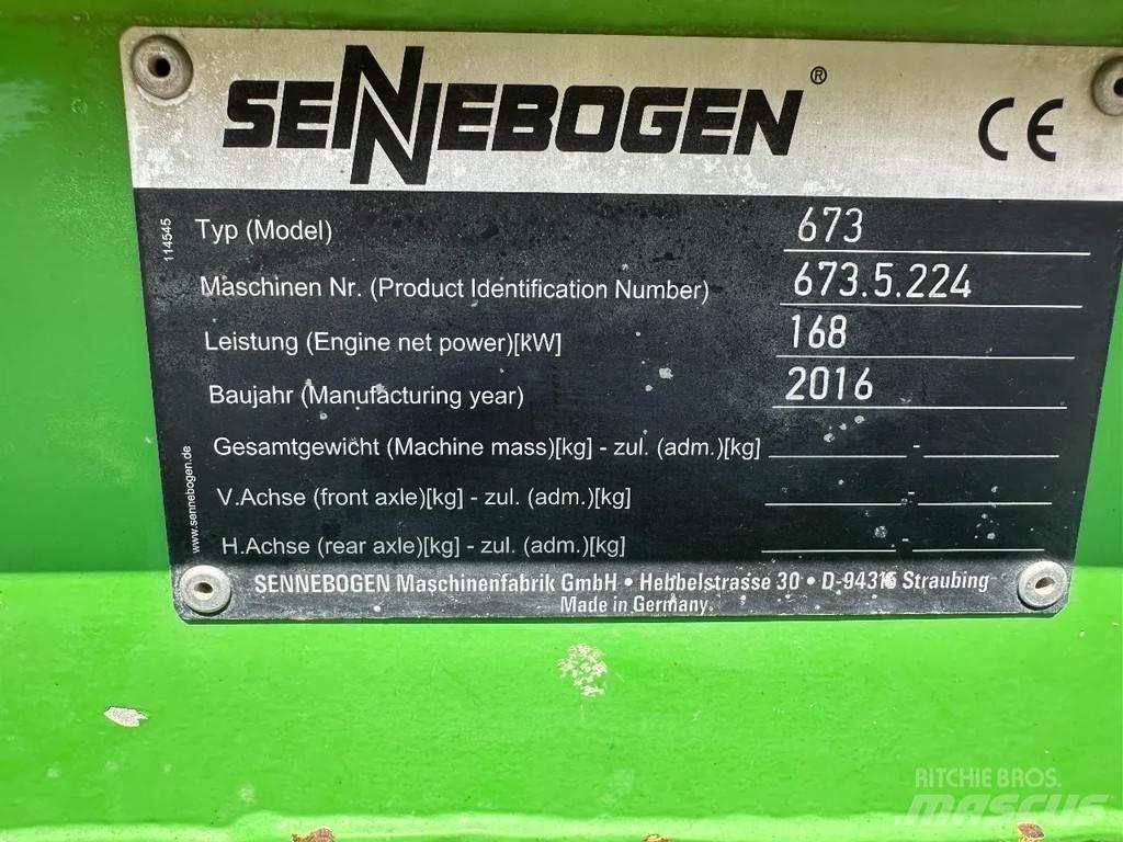 Sennebogen 673R Γερανοί με ερπύστριες