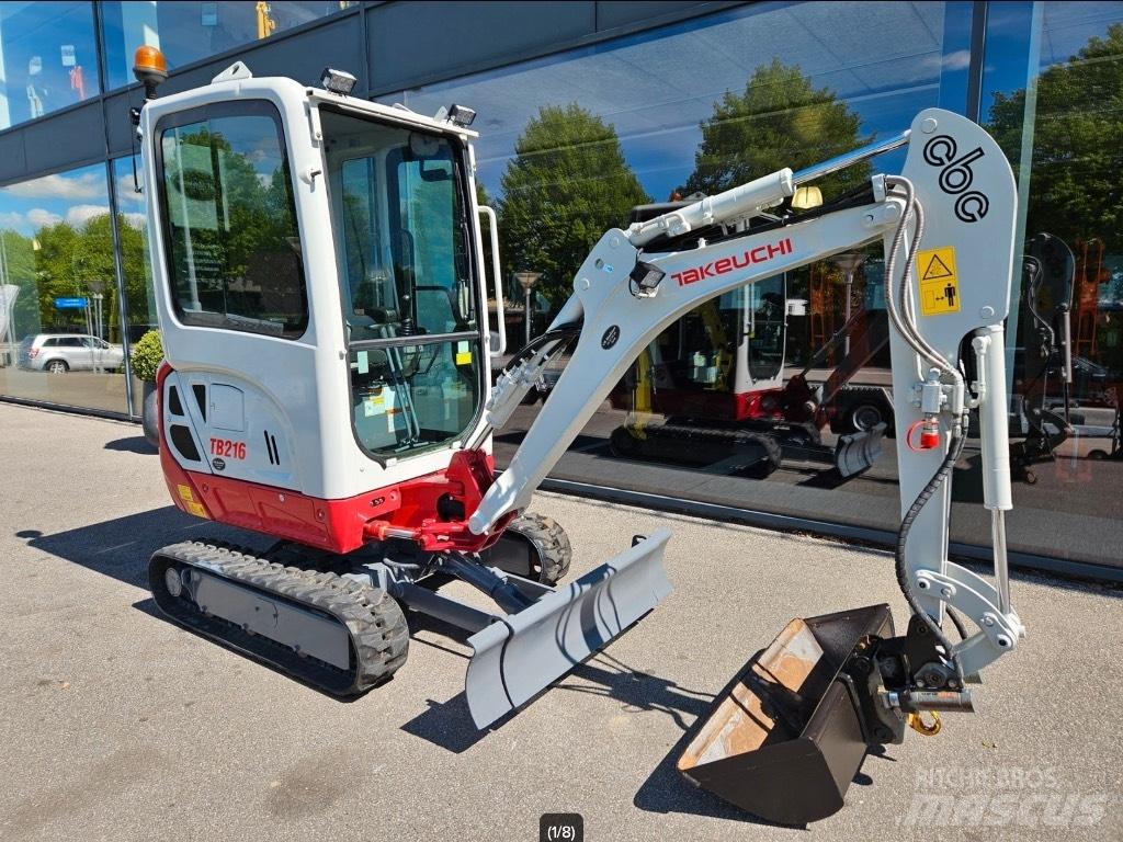 Takeuchi TB 216 Εκσκαφάκι (διαβολάκι) < 7t