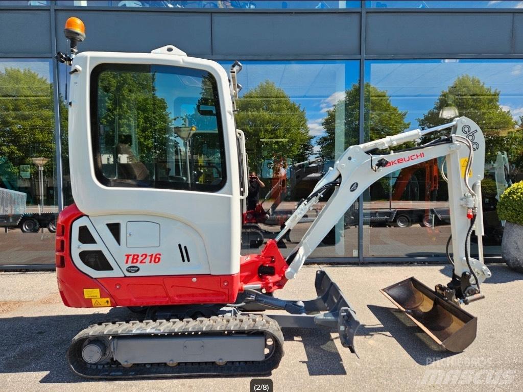 Takeuchi TB 216 Εκσκαφάκι (διαβολάκι) < 7t