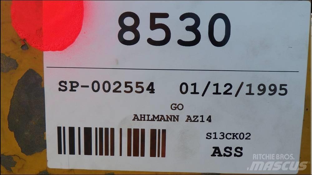 Ahlmann AZ 14 Φορτωτές με λάστιχα (Τροχοφόροι)