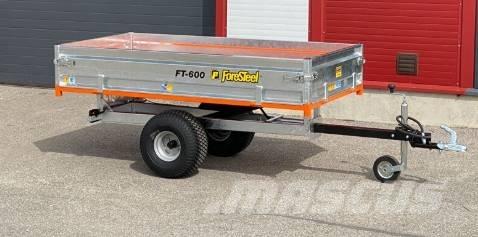 Foresteel FT-600 Επίπεδες/πλευρικώς ανοιγόμενες ρυμούλκες