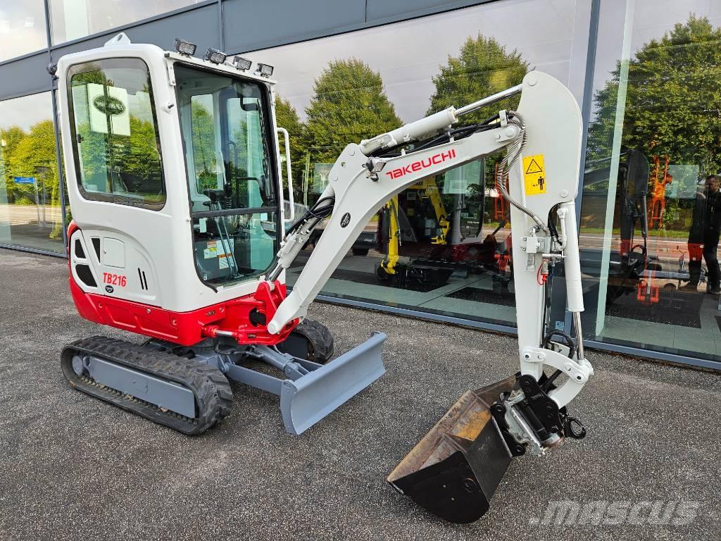 Takeuchi TB 216 Εκσκαφάκι (διαβολάκι) < 7t