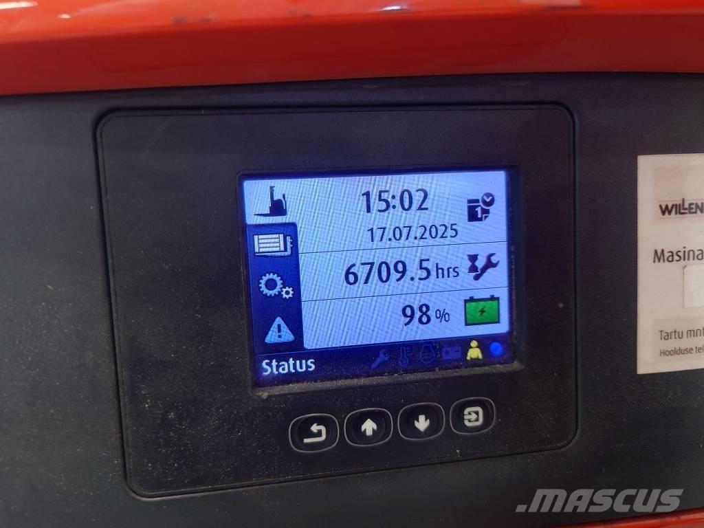 Linde L16/1173 Παλετοφόρα πεζού χειριστή με ιστό