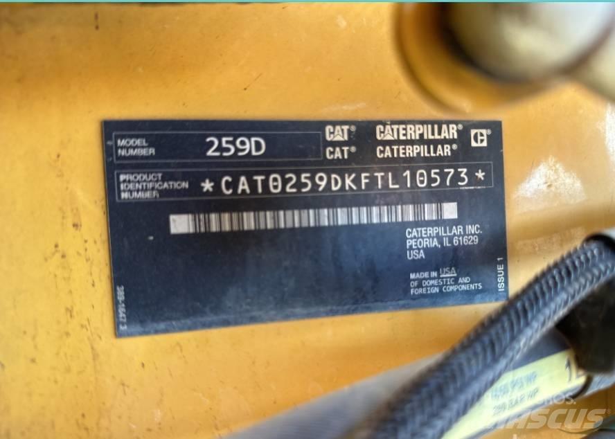 CAT 259 D Φορτωτάκια