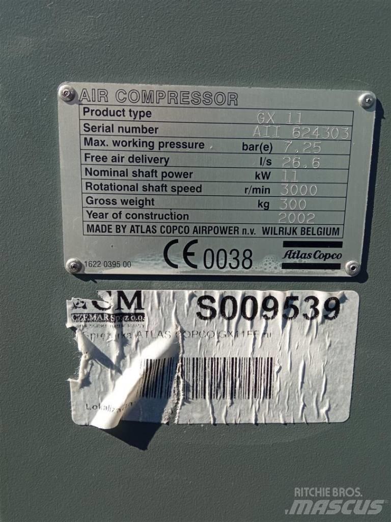 Atlas Copco GX11FF Συμπιεστές