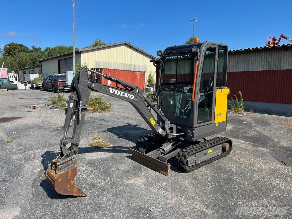 Volvo EC 18 E Εκσκαφάκι (διαβολάκι) < 7t