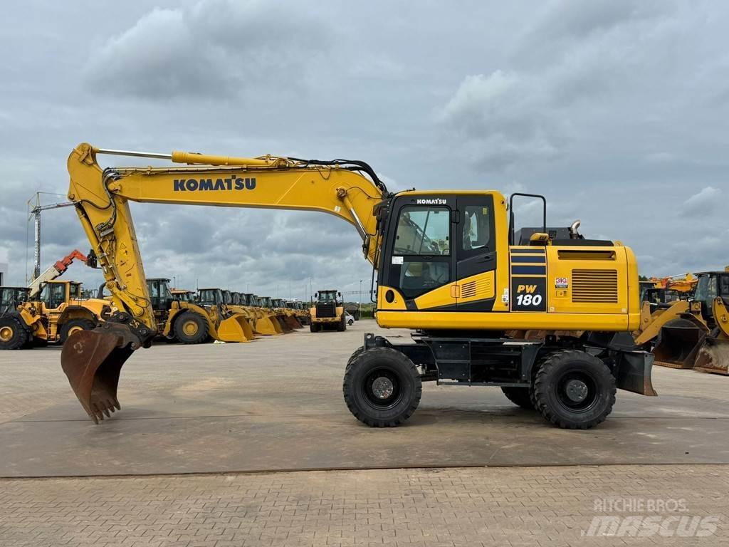Komatsu PW180-11 Εκσκαφείς με τροχούς - λάστιχα