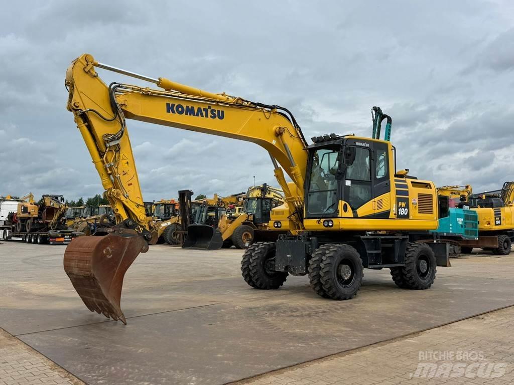 Komatsu PW180-11 Εκσκαφείς με τροχούς - λάστιχα