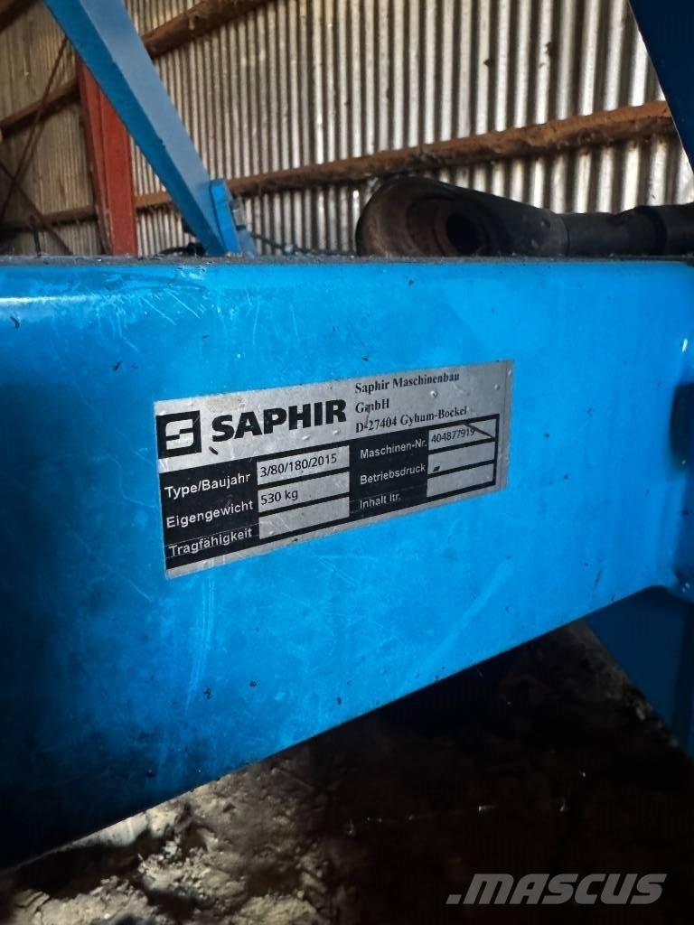 Saphir Frontgrubber Υπεδάφια άροτρα