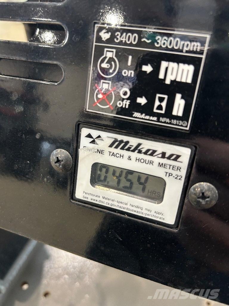 Mikasa Mvh 158 GH Επίπεδοι κόπανοι