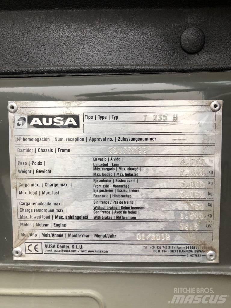 Ausa T 235 H Τηλεσκοπικοί ανυψωτές