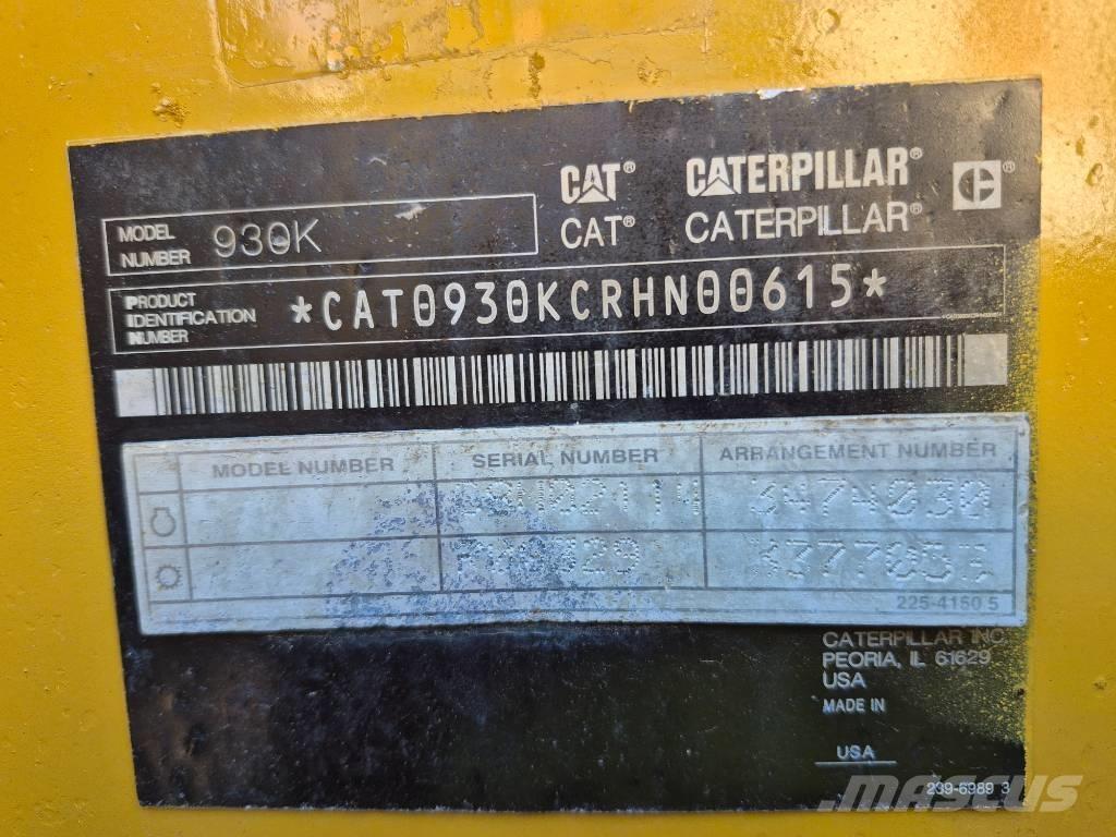 CAT 930 K Φορτωτές με λάστιχα (Τροχοφόροι)