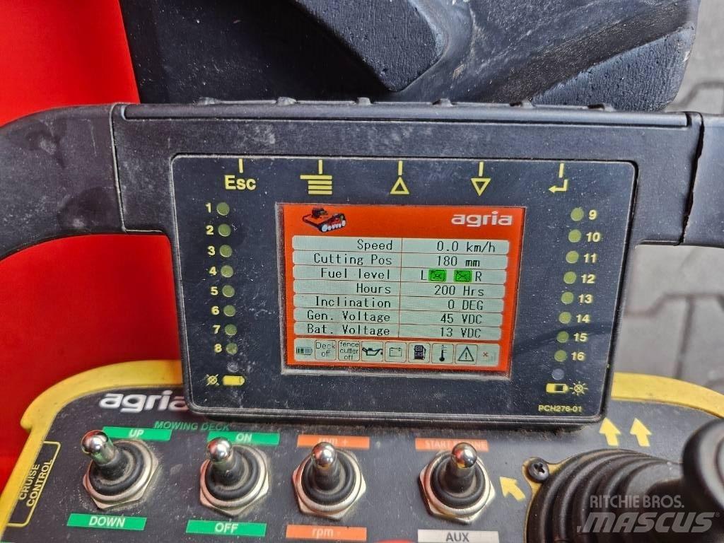 Agria 9600-112 Χορτοκοπτικά επιβίβασης και έλξης